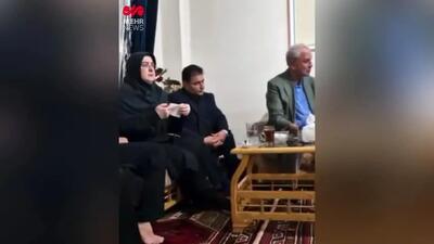 ببینید| همدردی دستیار رییس جمهور با خانواده الهه حسین نژاد