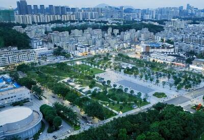 میدان رودخانه گوانلان؛ برنده جایزه منظره سال 2024