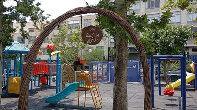میدان سلماس، الگوی محیط زیستی فضای سبز شد