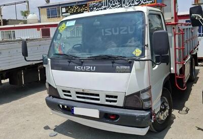 حراج 9 دستگاه  کامیون ایسوزو NPR70L و یک دستگاه کامیون بنز ال پی ۶۰۸ / شرکت مینو تهران