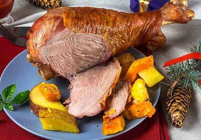 طرز تهیه بوقلمون تنوری خوشمزه + فیلم - سبک ایده آل