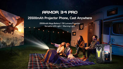 با گوشی جان‌سخت Armor 34 Pro سینما همیشه در جیب شماست! [تماشا کنید]