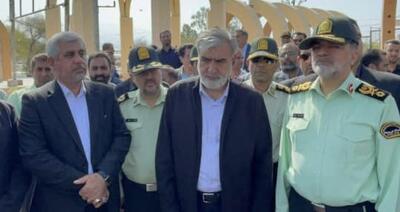 بازدید میدانی سردار رادان از اماکن پیشنهادی برای فرماندهی انتظامی در جیرفت