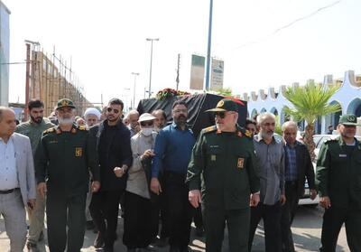 تشییع پیکر مادر حاج صادق آهنگران - تسنیم