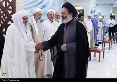 دیدار صمیمانه علمای اهل سنت با سرپرست حجاج ایرانی در مکه- عکس اخبار حج و زیارت تسنیم | Tasnim