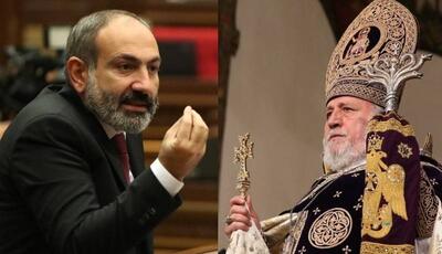 حمله نخست‌وزیر ارمنستان به رهبر کلیسا در آستانه انتخابات