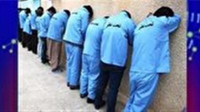 دستگیری خرده فروشان و معتادان متجاهر