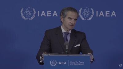 گروسی: مذاکرات ایران و آمریکا و قطعنامه احتمالی بر یکدیگر موثر هستند