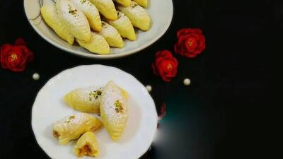 آموزش پخت قرابیه سیب خوشمزه و خانگی