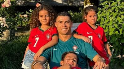 بچه‌های رونالدو طرفدار اسپانیا بودند!