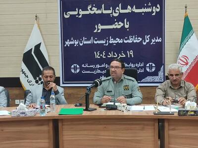 اقدام موفق محیط زیست در حفاظت از لاک‌پشت‌های منقار عقابی در بوشهر