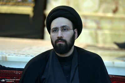 سید علی خمینی وارد بغداد شد + عکس