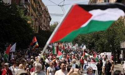برپایی راهپیمایی بین‌المللی از سوی ۳۲ کشور برای اردو زدن در گذرگاه رفح