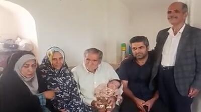 پدر یزدی در 80 سالگی، صاحب فرزند شد
