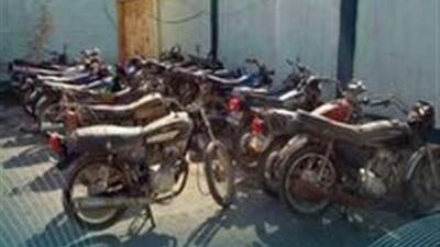 توقیف ۱۱۰ دستگاه موتورسیکلت متخلف در شیروان