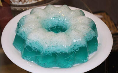 ژله فالوده، دسری خوش طعم و خلاقانه