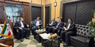 دیدار معاون پارلمانی، حقوقی و امور استان‌های وزارت ورزش و جوانان با رئیس سازمان ثبت اسناد