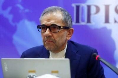 تخت‌روانچی، معاون سیاسی وزیر خارجه: اگر قرار باشد مذاکرات به سطح وسیع‌تر برسد، حتما چین و روسیه باید حضور داشته باشند/ پس از هر دور مذاکره، پکن و مسکو جزو اولین کشور‌هایی هستند که از سوی ما در جریان گفت‌و‌گو‌ها قرار می‌گیرند