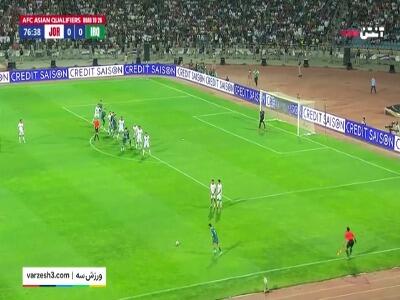 گل اول عراق به اردن توسط مشارافایی