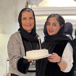 عکس منتشرشده از فریبا کوثری در جشن تولد خصوصی دوستش