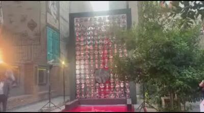 رونمایی از یادبود خبرنگاران شهید غزه در خانه روزنامه‌نگاران شهر
