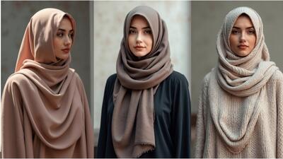 چطور مانتو عبایی را با شال ست کنیم؟ ۵ اشتباه رایج و بهترین راه حل ها