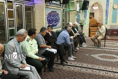 مسئولان قضایی استان زنجان به مشکلات مردم منطقه بیسیم در مسجد حضرت رقیه (س) رسیدگی کردند