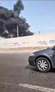 آتش‌سوزی دوباره اطراف بندر شهید رجایی
