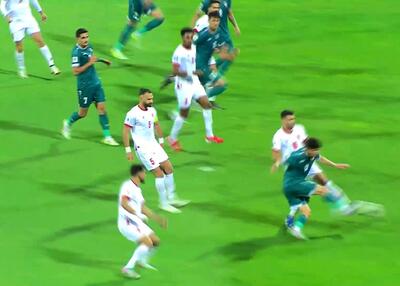 گل اول عراق به اردن (مشارافایی) - پارس فوتبال