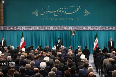 دیدار نمایندگان مجلس شورای اسلامی با رهبر معظم انقلاب