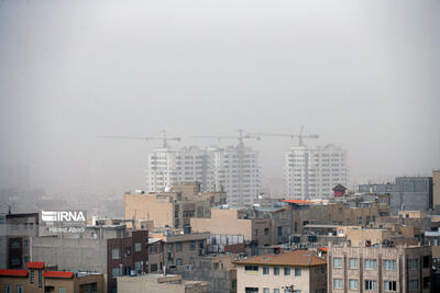 وزش باد شدید و گردوخاک در تهران