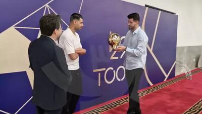 مهدی طارمی برنده توپ طلای ایران شد