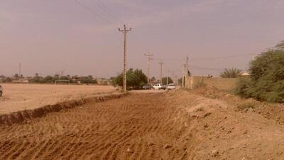 گزارش تصویری از نونوار شدن معابر روستای جغدان + فیلم