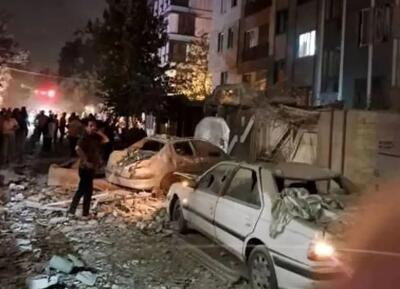 تصاویری از خرابی‌ها در ورودی منزل علی شمخانی بعد از حمله اسرائیل + عکس