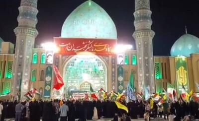 فیلم/ طنین‌  حیدر حیدر  در مسجد جمکران