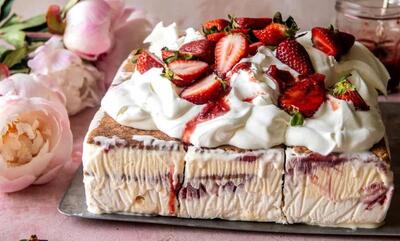 طرز تهیه کیک شاتوت بستنی؛ دسر خوشمزه تابستانی