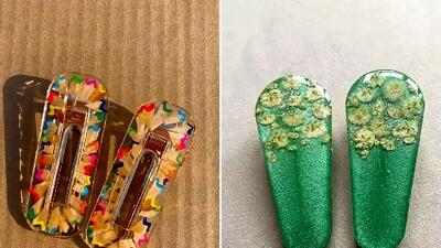 مدل‌ های شیک گیره مو رزینی؛ انتخابی جذاب برای استایل روزانه و مهمانی‌ های دخترانه