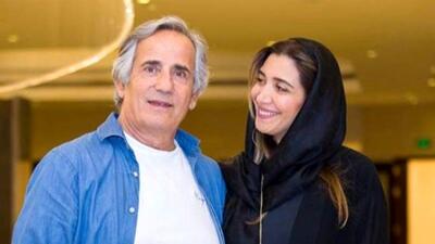 مجید مظفری و دخترش در گذر زمان +عکس