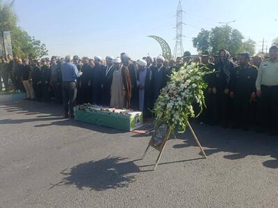 شهید مدافع وطن در دزفول تشییع شد+فیلم