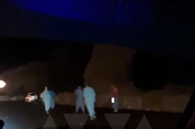 افراد مشاهده شده در جاده جاجرود برای کمپ ترک اعتیاد هستند