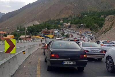 ترافیک سنگین در راه‌های مازندران؛ کندوان یک‌طرفه شد