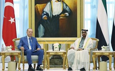 گفتگوی اردوغان و رییس امارات درباره حمله اسراییل به ایران