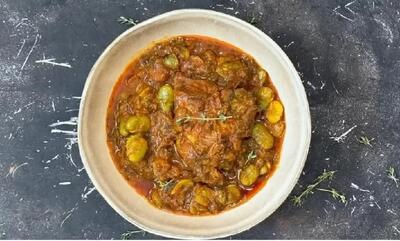 طرز تهیه خورش شوید باقالی