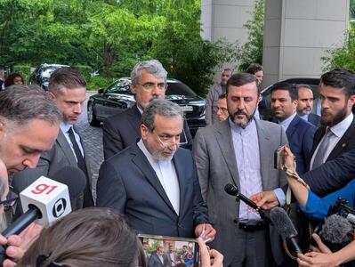 عراقچی: رژیم صهیونیستی باید جنایات خود را متوقف کند/ ما نگران عدم محکومیت حملات شنیع رژیم صهیونیستی هستیم/ شفاف اعلام کردم که توانمندی‌های ایران شامل توانایی‌هایی موشکی‌اش قابل مذاکره نمی‌باشد