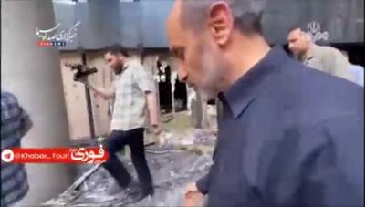 بازدید مسعود پزشکیان رئیس‌جمهور از ساختمان شیشه‌ای صداوسیما