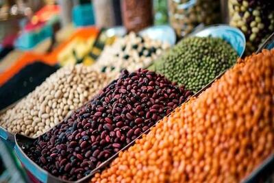 آخرین قیمت حبوبات در بازار امروز ۴ تیر۱۴۰۴ | لوبیا چیتی کیلویی چند شد ؟ + جدول