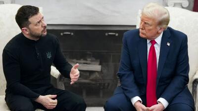 گفت و گوی زلنسکی و ترامپ درخصوص آتش‌بس و صلح واقعی