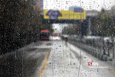 رگبار باران در استان‌هایی در شمال و جنوب شرق کشور