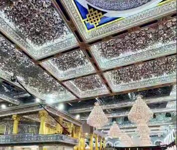 آماده سازی حرم مطهر حضرت عباس علیه السلام برای ورود به ماه محرم الحرام