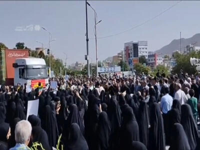 بدرقه باشکوه فرزندان وطن در خرم‌آباد
